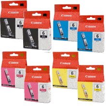 Genuine Canon BCI-6 Ink Cartridge Value Pack III