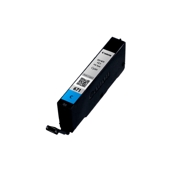 Genuine Canon CLI-671 Cyan Ink Cartridge