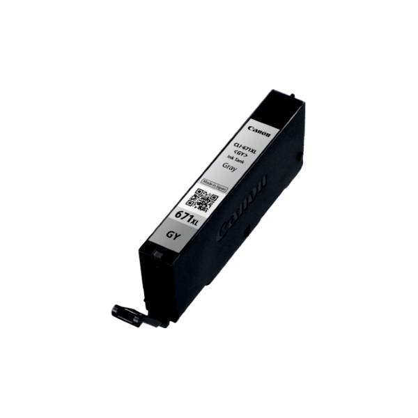 Genuine Canon CLI-671XL Grey Ink Cartridge High Yield