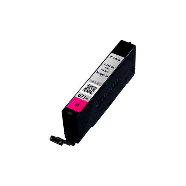 Genuine Canon CLI-671XL Magenta Ink Cartridge High Yield