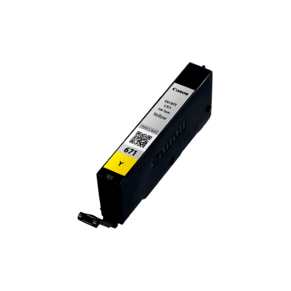 Genuine Canon CLI-671 Yellow Ink Cartridge