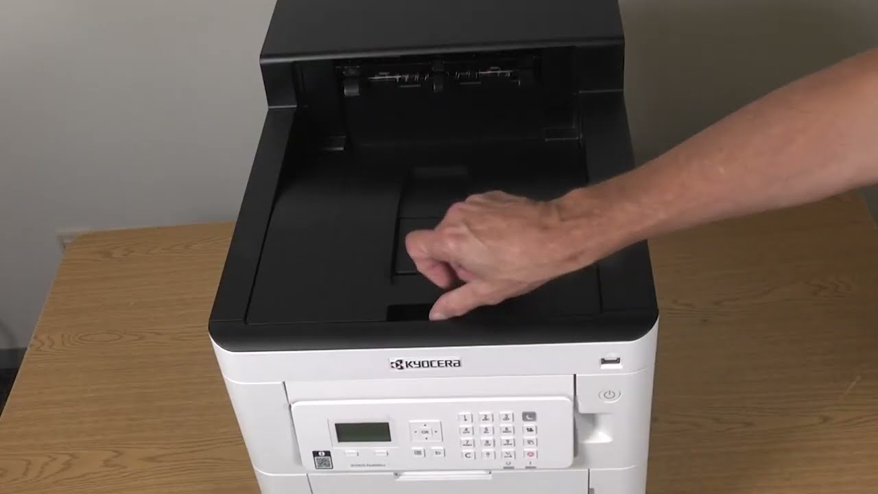 Kyocera PA4500cx Colour Laser Printer Video