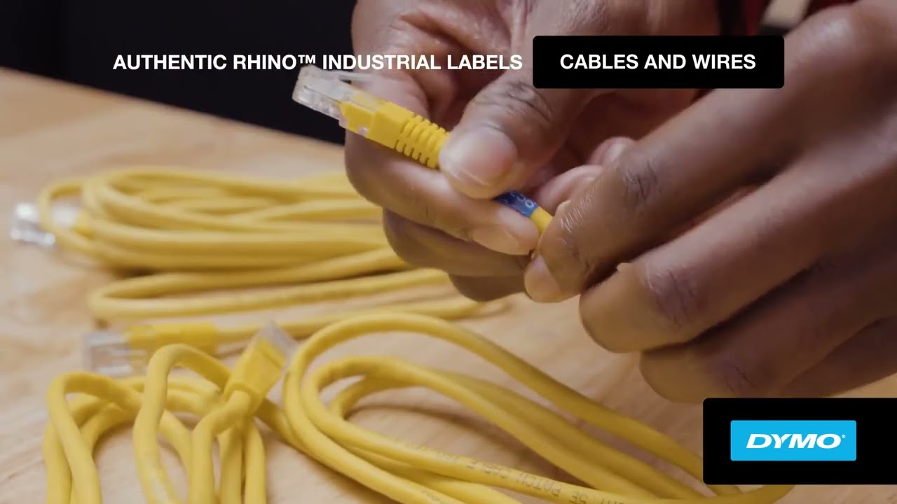 DYMO Rhino 6000+ Industrial Label Maker Kit with Hard Case Video