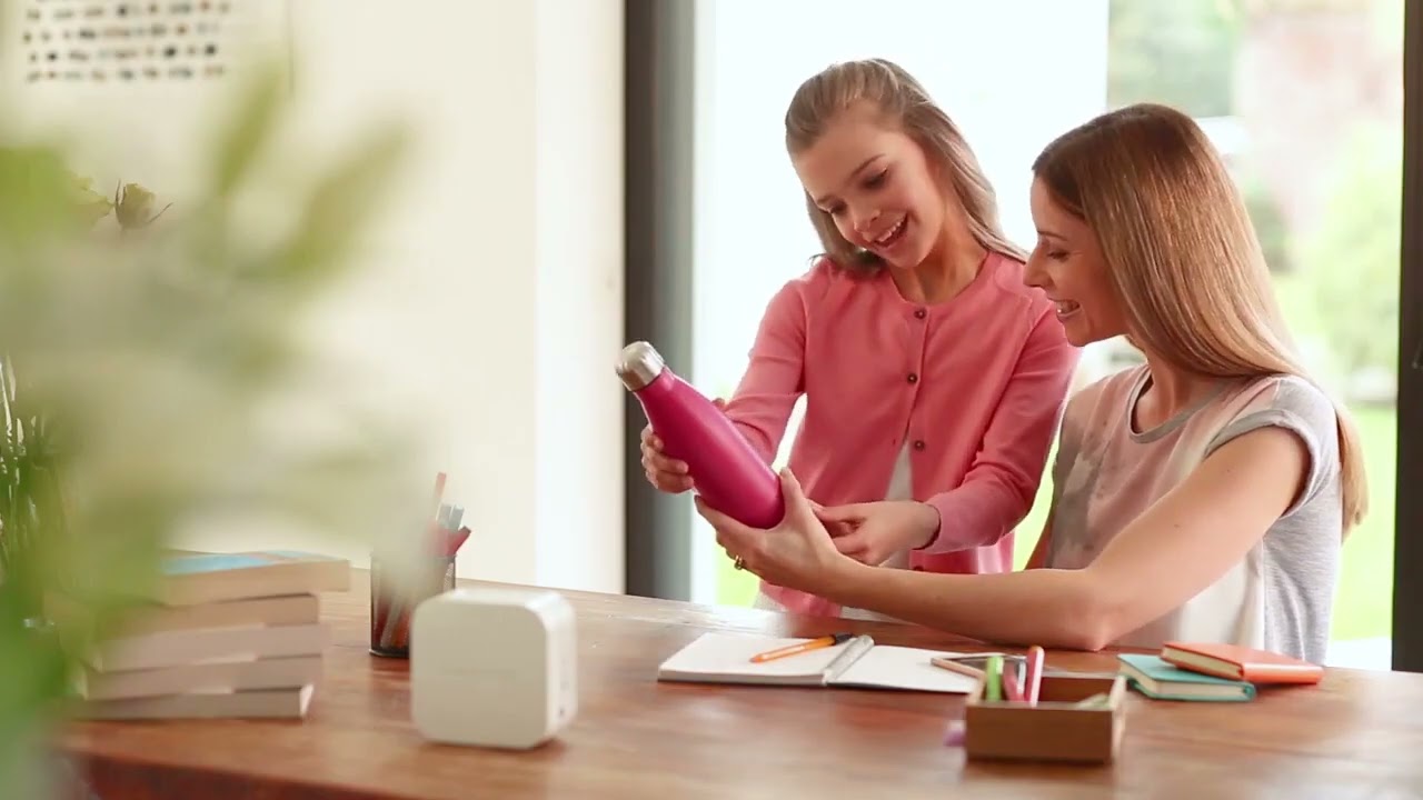 Brother PT-P300BT P-touch Cube Label Maker Video